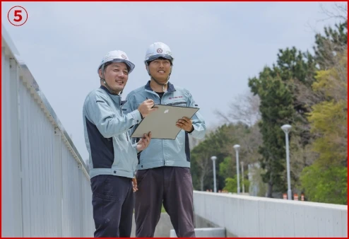 公共工事を担当