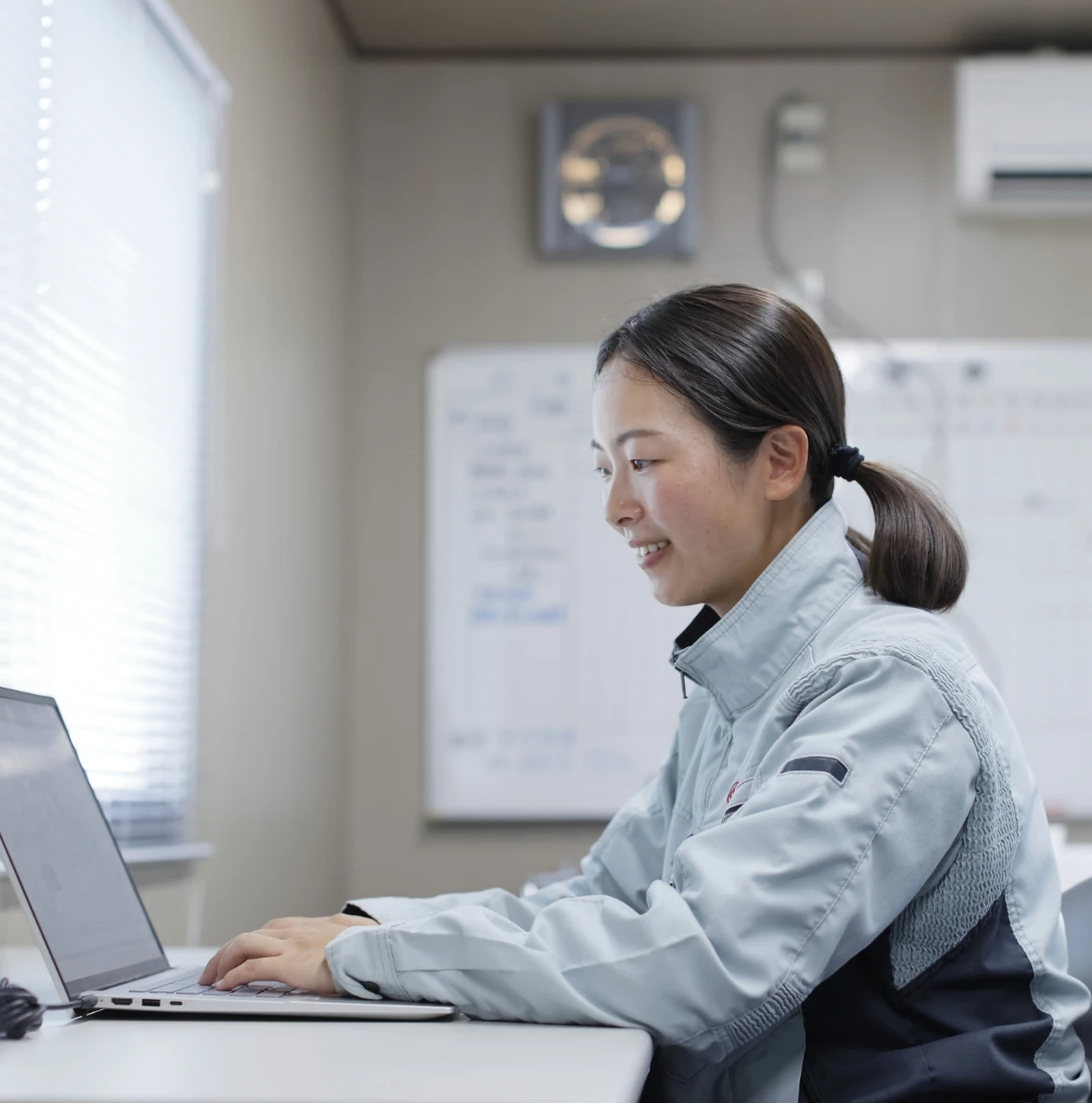 就職フェアでの出会いが、大きなターニングポイント。